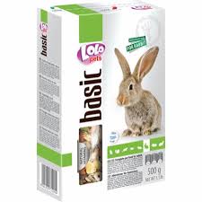 [FDF-LL-06336] Lolo Pets Basic Complete Food for Rabbits 500g