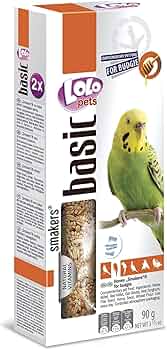 [FDF-LL-06338] Lolo Pets Basic Smakers Egg for Budgies - 2Pcs/90g