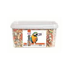 [FDF-LL-06346] Lolo Pets Foody Complete Food for Big Parrots 1.5Kg
