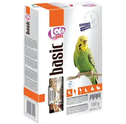 [FDF-LL-06348] Lolo Pets Foody Complete Food for Budgie 500g