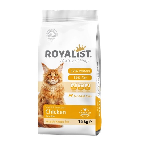 Royalist Dry Cat Food Chicken for Adult Cats