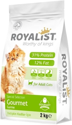 Royalist Dry Cat Food Gourmet for Adult Cats