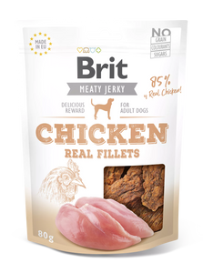 [FWF-BT-06379] Brit Chicken Real Fillets Dog Treats, 80g