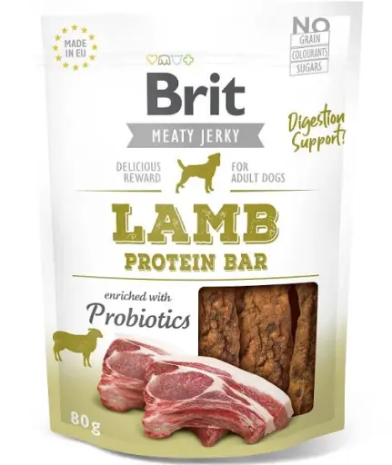 [FWF-BT-06381] Brit Lamb & Chicken Protein Bar Dog Treats, 80g