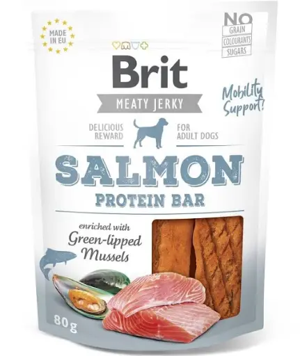 [FWF-BT-06386] Brit Salmon & Chicken Protein Bar Dog Treats, 80g