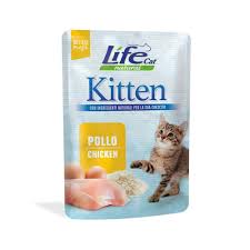 [FWF-LF-06408] Life Cat Chicken Pouches for Kittens 70g