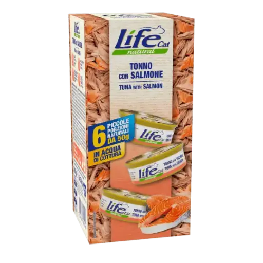 [FWF-LF-06410] Life Cat Tuna Multipack Canned Cat Food - 50 g - Pack of 6