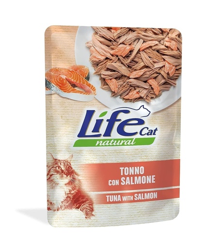 [FWF-LF-06420] Life Cat Tuna with Salmon Pouches 70g