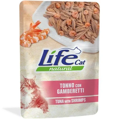 [FWF-LF-06423] Life Cat Tuna with Shrimps Pouches 70g