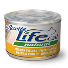 [FWF-LF-06426] Life Cat Wet Canned Chicken Fillets 150g