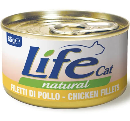 [FWF-LF-06427] Life Cat Wet Canned Chicken Fillets 85g