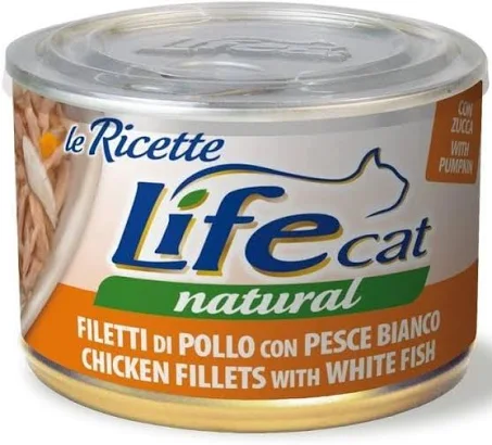 [FWF-LF-06434] Life Cat Wet Canned Chicken with White Fish & Pumpkins 150g