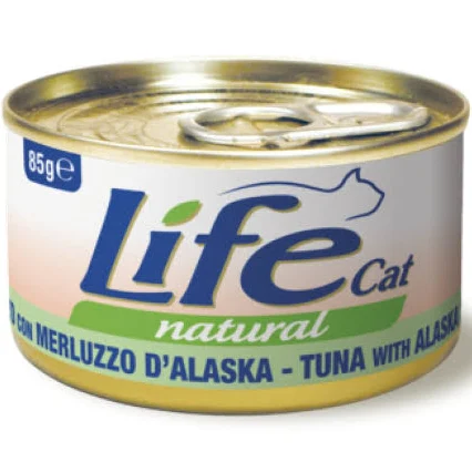 [FWF-LF-06437] Life Cat Wet Canned Tuna with Alaska Pollock 85g