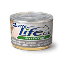 [FWF-LF-06438] Life Cat Wet Canned Tuna with Anchovy & Surimi 150g