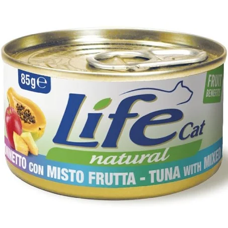 [FWF-LF-06444] Life Cat Wet Canned Tuna with Mixed Fruits 85g