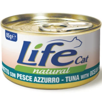 [FWF-LF-06445] Life Cat Wet Canned Tuna with Ocean Fish 85g