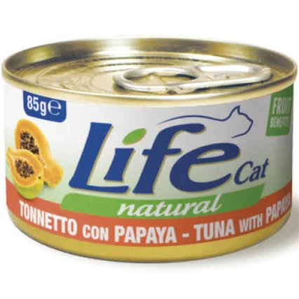 [FWF-LF-06446] Life Cat Wet Canned Tuna with Papaya 85g