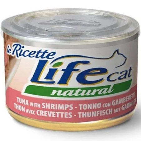 [FWF-LF-06449] Life Cat Wet Canned Tuna with Shrimps 150g