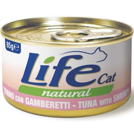 [FWF-LF-06450] Life Cat Wet Canned Tuna with Shrimps 85g