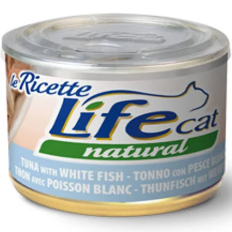 [FWF-LF-06451] Life Cat Wet Canned Tuna with White Fish 150g