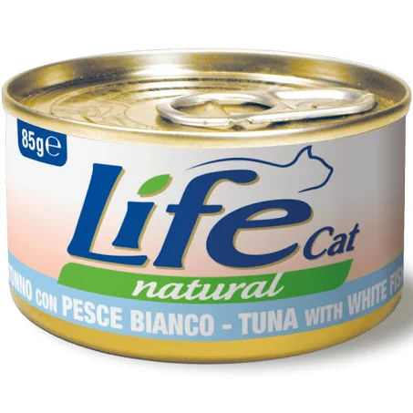 [FWF-LF-06452] Life Cat Wet Canned Tuna with Whitebait 85g