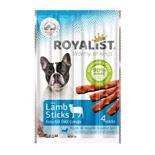 [FWF-RY-06454] Royalist Treats - Lamb Sticks for Small Breed Dogs 20g(4×5g)