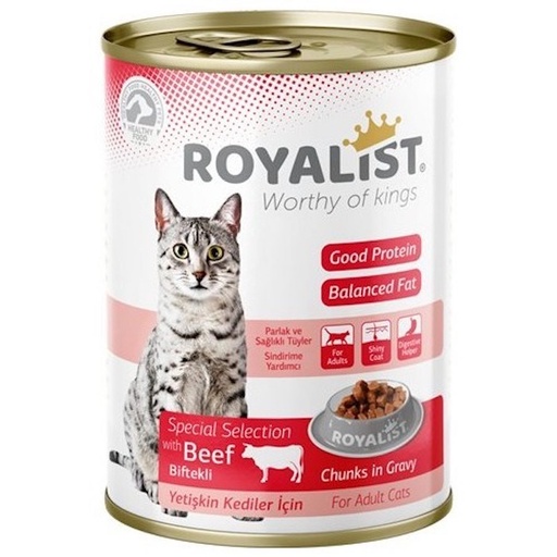 [FWF-RY-06460] Royalist Wet Cat Food with Beef 400g