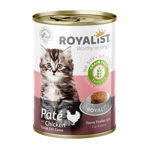 [FWF-RY-06462] Royalist Wet Cat Food with Chicken for Kittens 400g