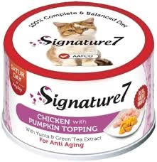 [FWF-SG-06471] Signature 7 Chicken & Pumpkin Topping with Yucca & Green Tea for Antiaging 70g