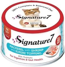 [FWF-SG-06477] Signature 7 Mackerel, Shrimp & Surimi Topping with Pea Fiber & Flaxseed for Weight Management  70g
