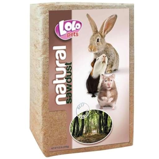 Lolo Pets Natural Saw Dust for Rodents & Rabbits
