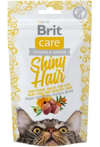 [TR-BT-06494] Brit Treats for Cats Shiny Hair 50g