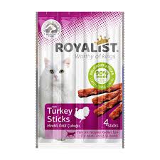 [TR-RY-06507] Royalist Treats for Cats - Turkey Sticks 20g(4×5g)