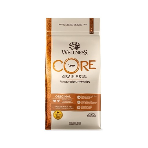 [FDF-WC-06608] Wellness Core Original Dry Food Chicken with Turkey for Cats 1.75Kg