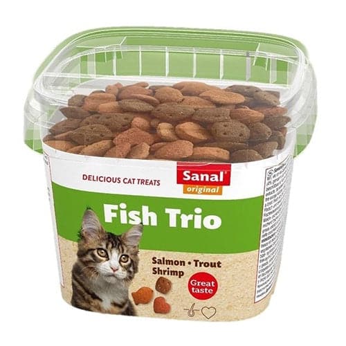 [TR1SAN0090] سنال ثلاثي السمك للقطط 75غم