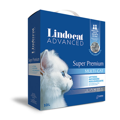 [HE1LIND0230] ليندوكات سوبر بريميوم متعدد القطط 10 لتر