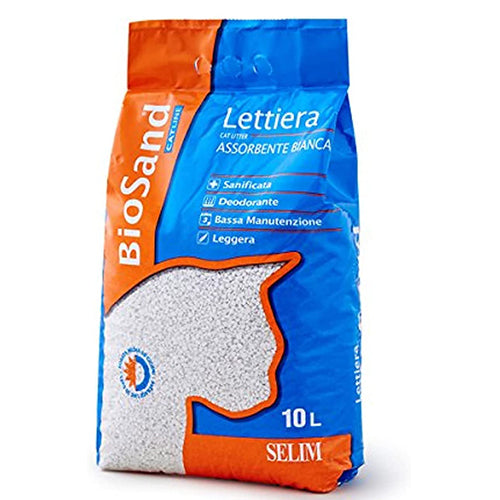 [LT-BIO-00046] Biosand Cat Litter Absorbent - White 10L