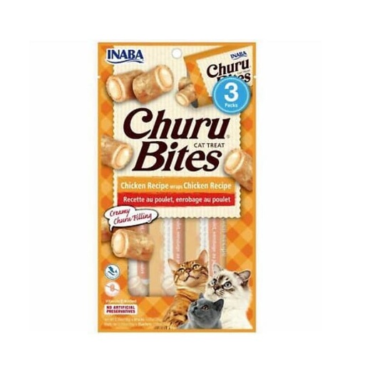 [TR-INA-03964] Inaba Churu Bites Chicken & Chicken 3X10g