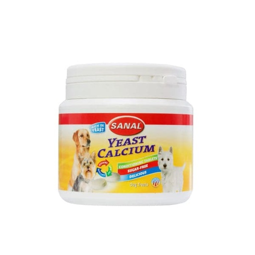 [VS-SAN-03084] Sanal Yeast-Calcium Jar for Dogs 350g