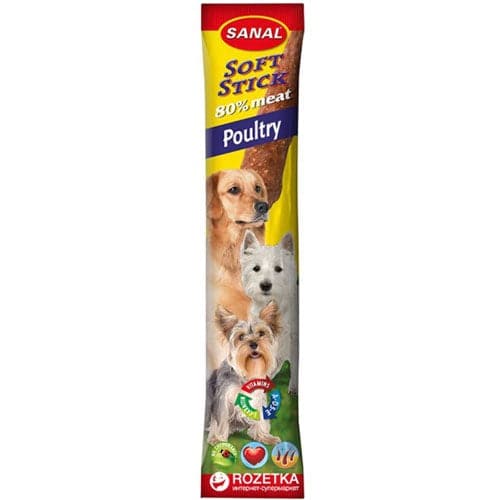 [TR1SAN0077] Sanal Chicken Soft Sticks for Dogs 12g