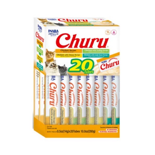 [TR-INA-03978] Inaba Churu Chicken Variety 20 X14g