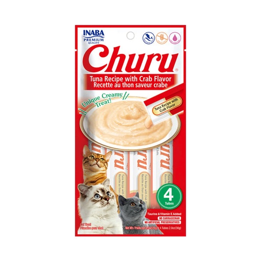 [TR-INA-04002] Inaba Churu Tuna with Crab 4X14g