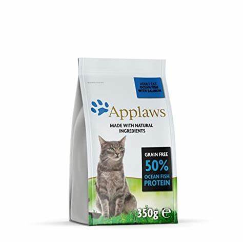 [DF-APP-00406] Applaws Cat Dry Food Fish with Salmon for Sterilised Cats 350g