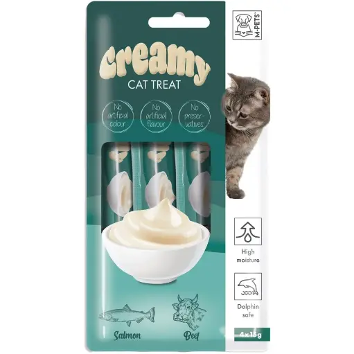 [TR-MP-04100] M-Pets Cat Treats Beef & Salmon 60g