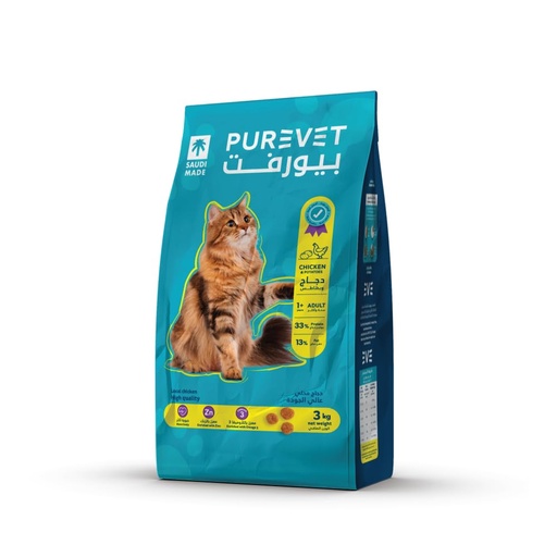 Purevet Adult Cats Chicken & Potatoes