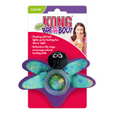 [TO-KG-05815] Kong - Cat Bat-A-Bout Flicker Firefly Assorted