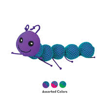 [TO-KG-05818] Kong - Cat Nibble Critter Catnipillar Assorted