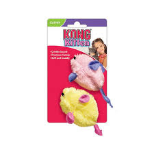 [TO-KG-05825] Kong - Cat Kitten Mice 2-Pk Assorted