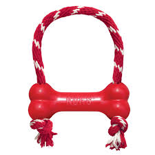 [TO-KG-05884] Kong - Goodie Bone W/Rope X-Small