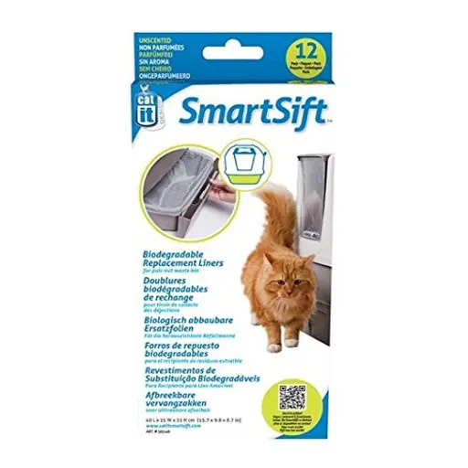 [LA-CT-00336] Catit - Smart sift Disposable Bio Replacement Liner for Waste Bin,12Pk